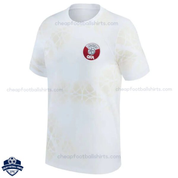 Qatar Away Men Football Shirt 24/25 - Front View