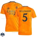 Real Madrid Away Men Football Shirt 24/25 BELLINGHAM 5 - Front View