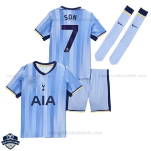 Tottenham Hotspur Away Kids Football Kit 24/25 SON 7 - Overview