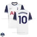 Tottenham Home Men Football Shirt 24/25 MADDISON 10 - Front View