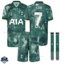 Tottenham Hotspur Third Kids Football Kit 24/25 SON 7 - Front View
