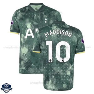 Tottenham Third Men Football Shirt 24/25 MADDISON 10 - Front View