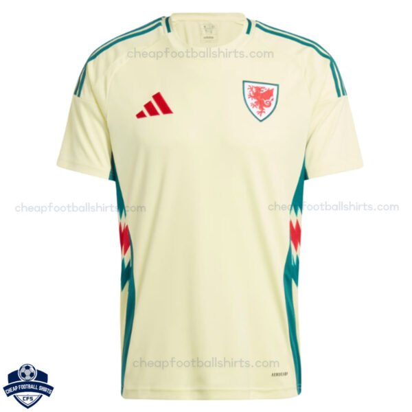 Wales Away Men Football Shirt 24/25 - Front View