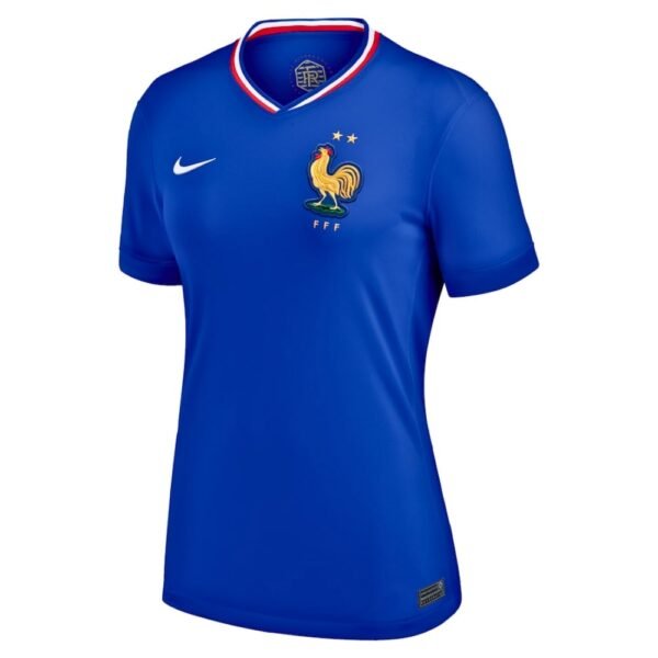 France Home Women Football Shirt 24/25 - Front View