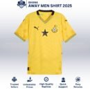 Ghana Away Men Football Shirt 25/26 - Front View