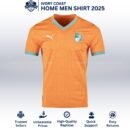Ivory Coast Home Men Football Shirt 25/26 - Front View