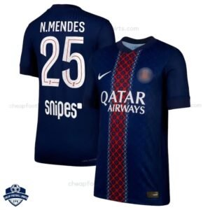 PSG N.MENDES 25 Home Cheap Football Shirts 2025/26 - Overview