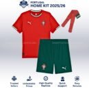 Portugal Home Kids Football Kit 25/26