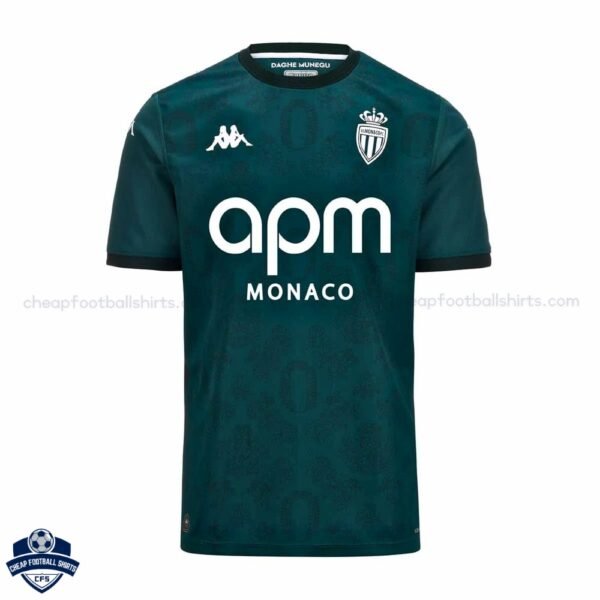 AS Monaco Away Men Football Shirt 24/25 - Front View