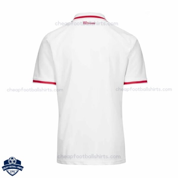 AS Monaco Home Men Football Shirt 24/25 - Back View