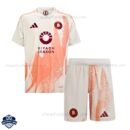 AS Roma Away Kids Football Kit 24/25 - Front View
