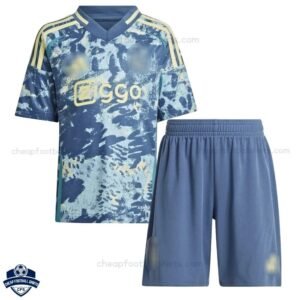 Ajax Away Kids Football Kit 24/25 - Front View