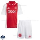 Ajax Home Kids Football Kit 24/25 - Front View