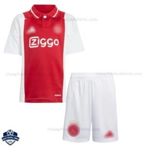 Ajax Home Kids Football Kit 24/25 - Front View