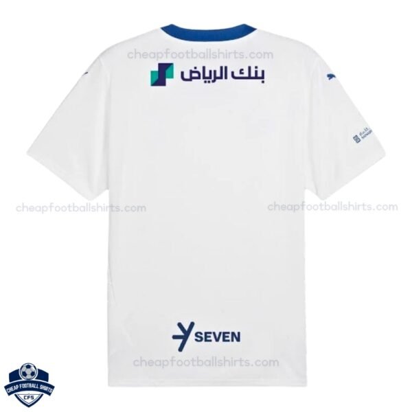 Al Hilal Away Men Football Shirt 24/25 - Back View