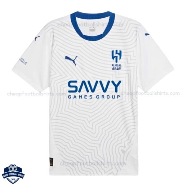 Al Hilal Away Men Football Shirt 24/25 - Front View