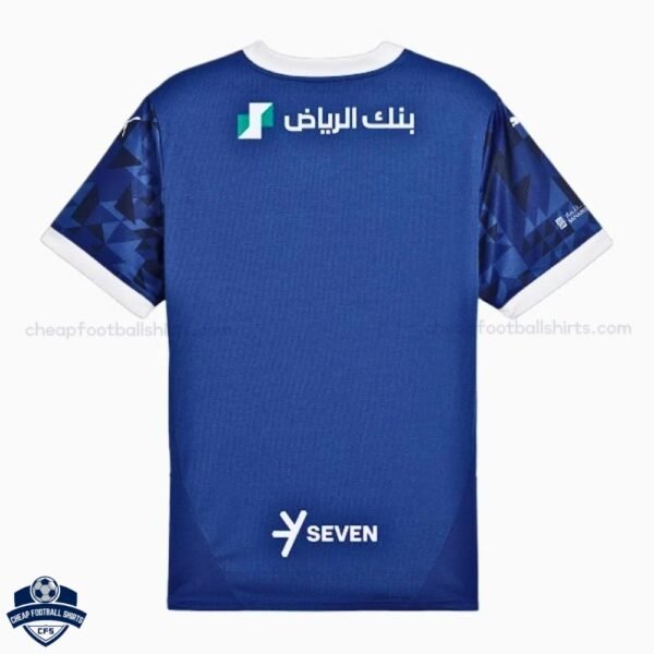 Al Hilal Home Men Football Shirt 24/25 - Back View