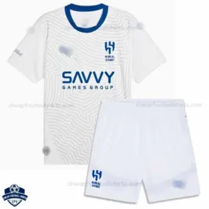 Al Hilal Home Kids Football Kit 24/25 - Front View
