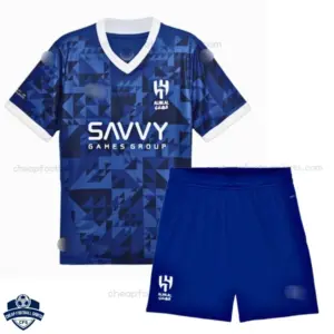 Al Hilal Home Kids Football Kit 24/25 - Front View