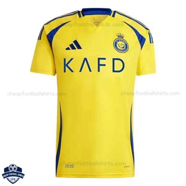 Al Nassr Home Men Football Shirt 24/25 - Front View