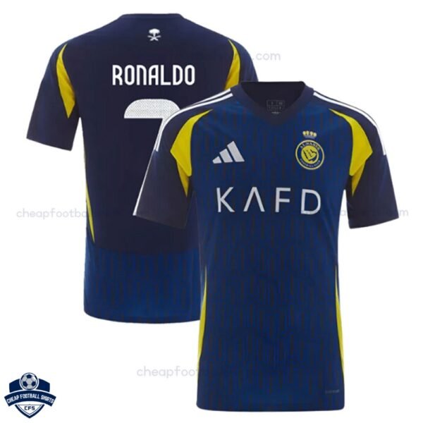 Al Nassr Away Men Football Shirt 24/25 RONALDO 7 - Front View