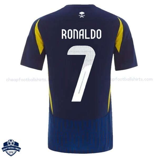 Al Nassr Away Men Football Shirt 24/25 RONALDO 7 - Back View