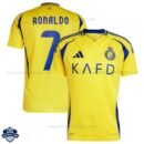 Al Nassr Home Men Football Shirt 24/25 RONALDO 7 - Front View