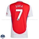 Arsenal SAKA 7 Home Men Football Shirt 24/25 - Back View