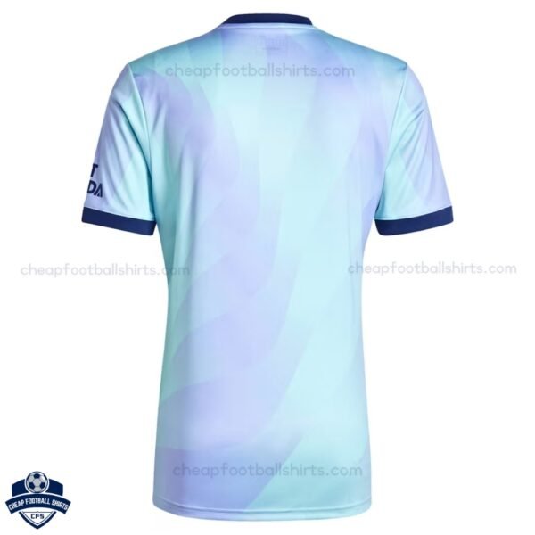 Arsenal Third Men Football Shirt 24/25 - Back View