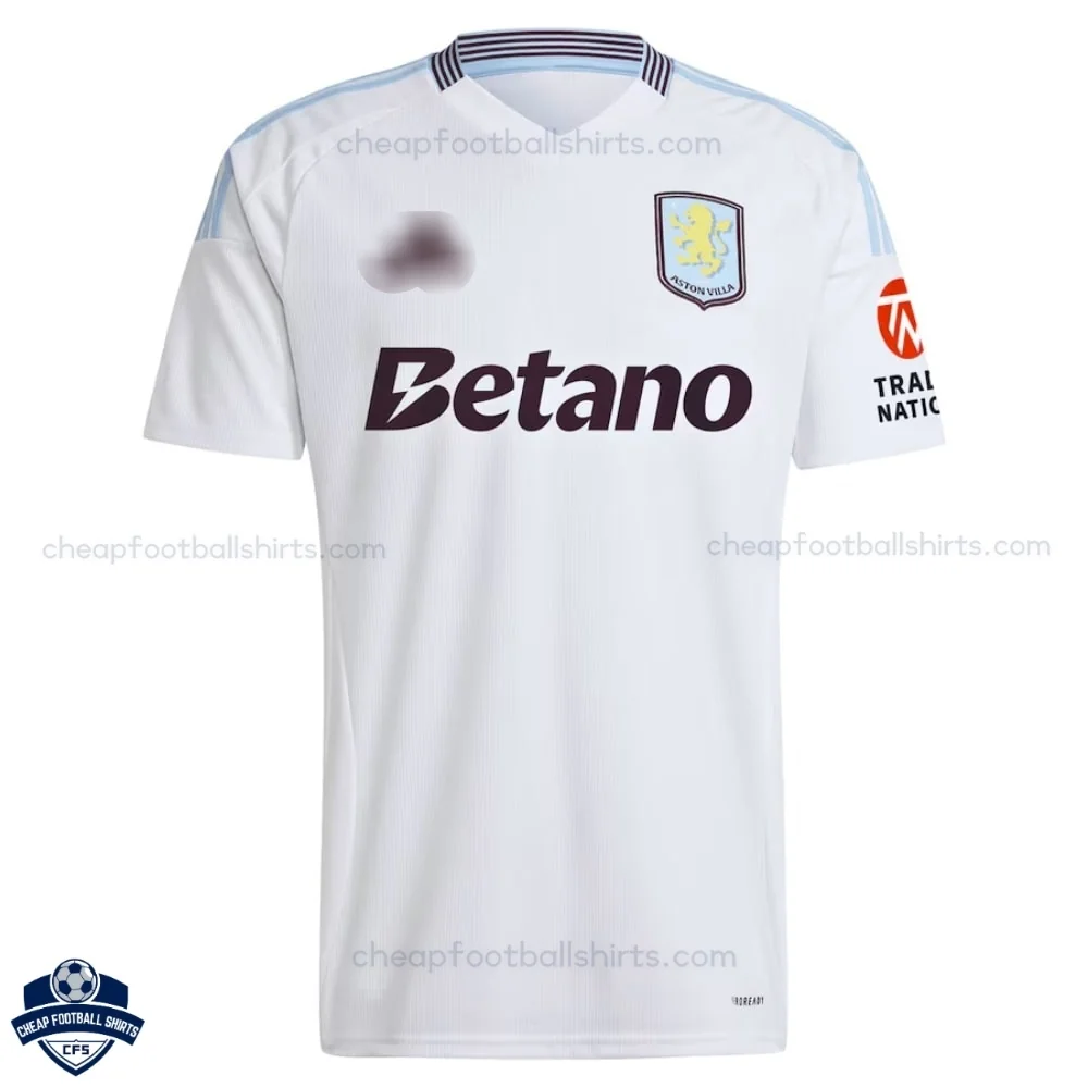 Aston Villa Away Men Football Shirt 24/25 - Front View