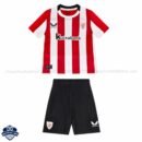Athletic Bilbao Home Kids Football Kit 24/25 - Front View
