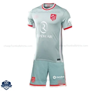Atletico Madrid Away Kids Football Kit 24/25 - Front View