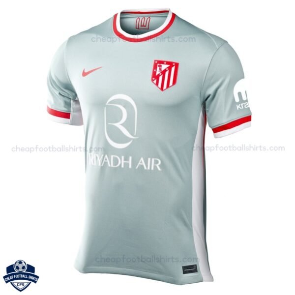 Atletico Madrid Away Men Football Shirt 24/25 - Front View
