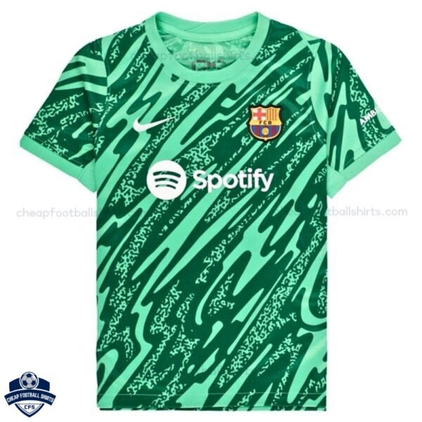 Barcelona Goalkeeper Men Football Shirt 24/25 - Front View