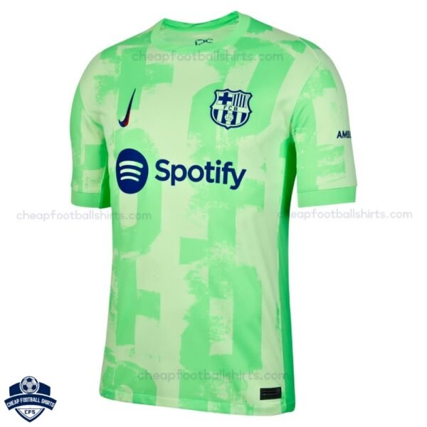 Barcelona Third Men Football Shirt 24/25 - Front View