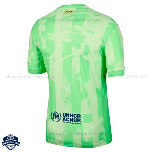 Barcelona Third Men Football Shirt 24/25 - Back View