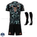 Bayern Munich Away Kids Football Kit 24/25 - Front View