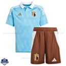 Belgium Away Kids Football Kit 24/25 - Front View