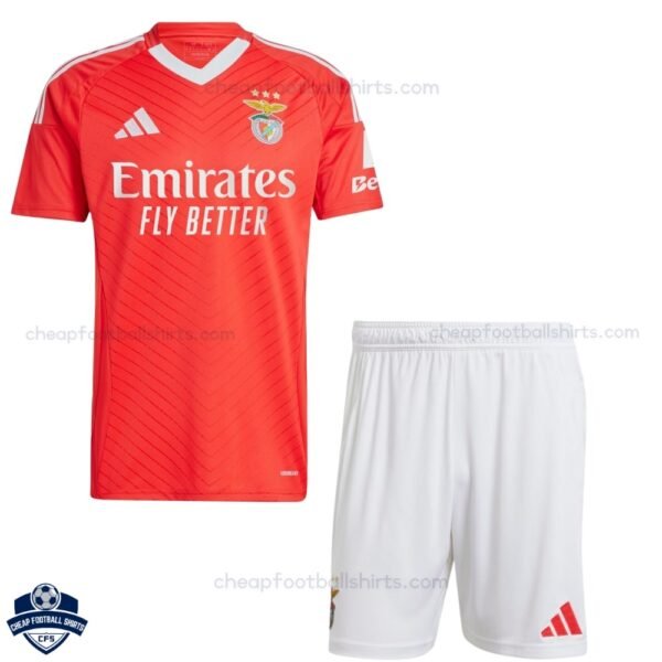 Benfica Home Kids Football Kit 24/25 - Front View