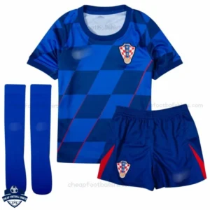 Croatia Away Kids Football Kit 24/25 - Front View