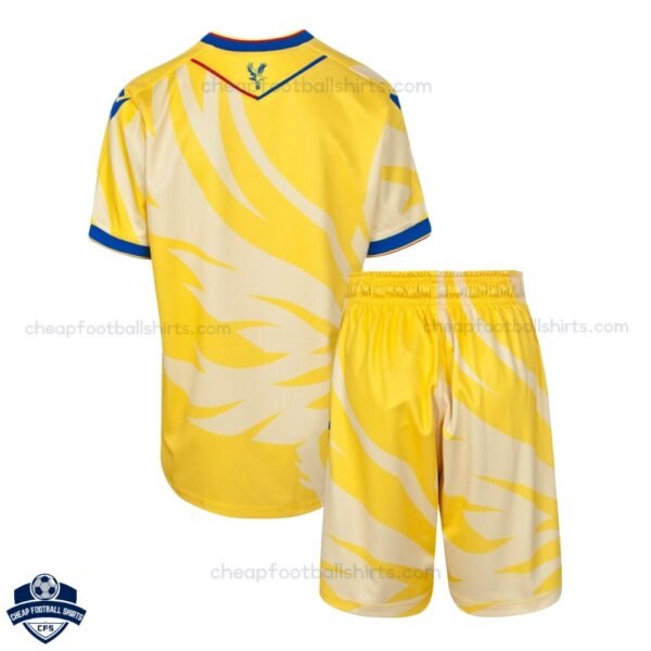Crystal Palace Away Kids Football Kit 24/25 - Back View