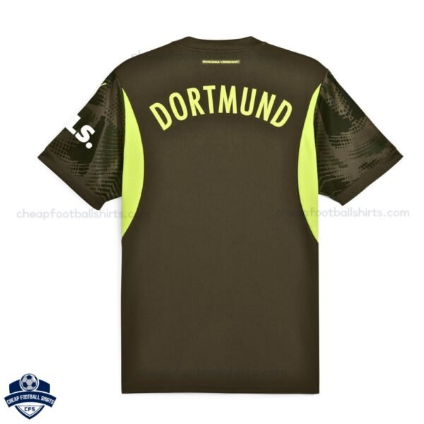 Dortmund Goalkeeper Men Football Shirt 24/25 - Back View