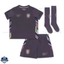England Away Kids Football Kit 24/25 - Front View