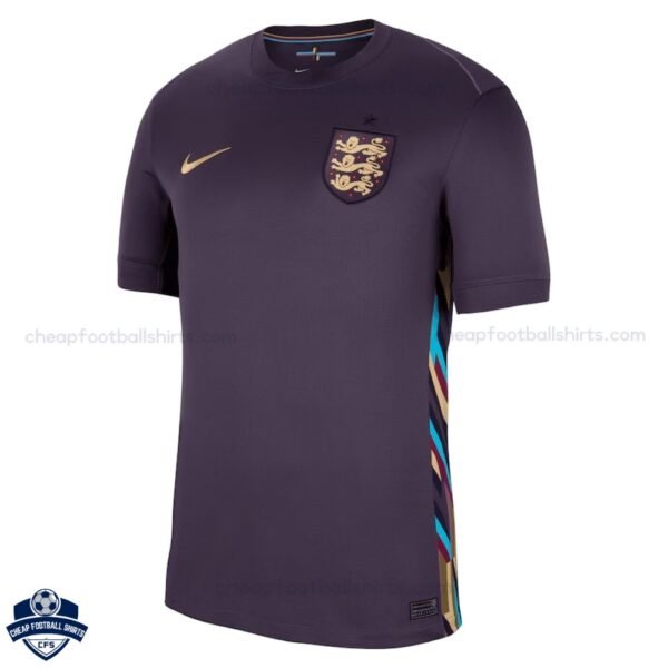 England Away Men Football Shirt 24/25 - Front View