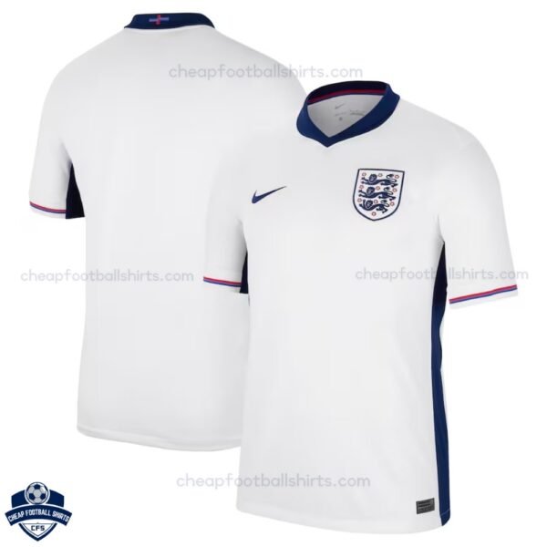 England Home Men Football Shirt 24/25 - Overview