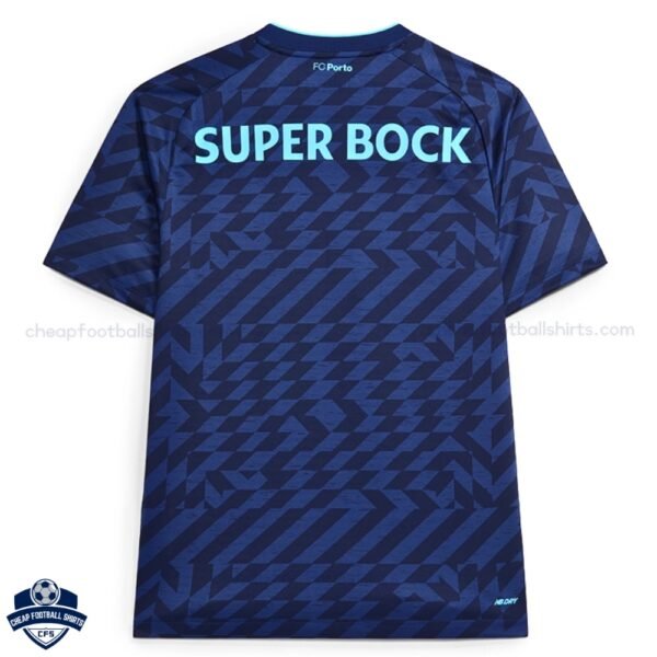 FC Porto Third Men Football Shirt 24/25 - Back View