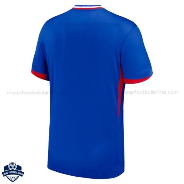 France Home Men Football Shirt 24/25 - Back View