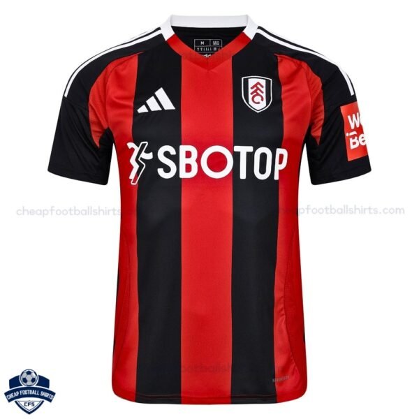 Fulham Away Men Football Shirt 24/25 - Front View