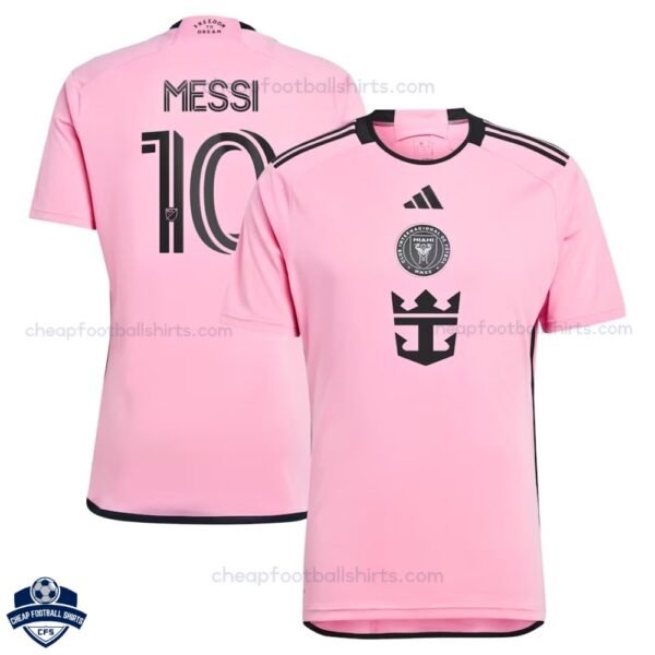 Inter Miami Home Men Football Shirt 24/25 MESSI 10 - Front View