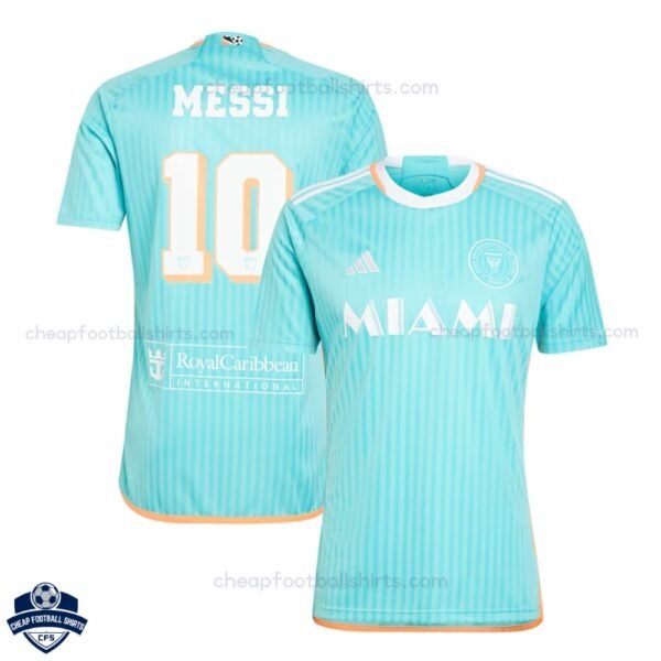 Inter Miami Third Men Football Shirt 24/25 MESSI 10 - Front View